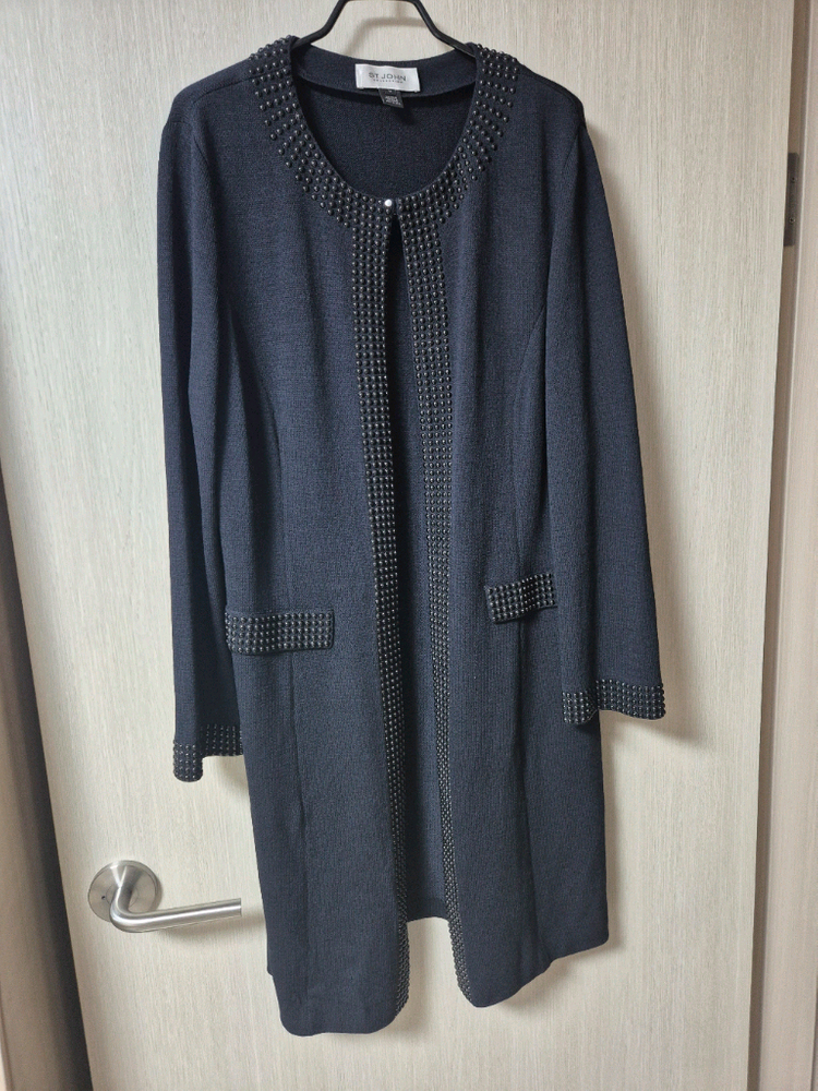 센존 St. John 스팽글 롱가디건 롱자켓 12 센죤 컬렉션 이미지