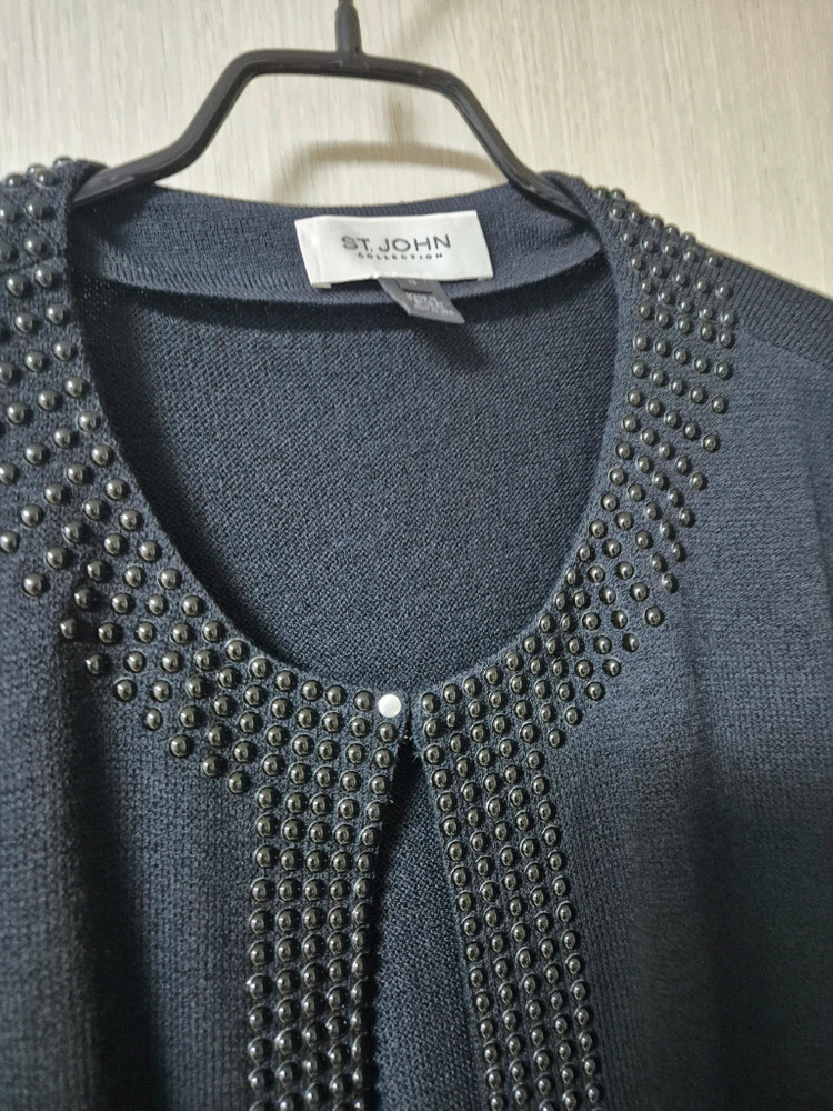 센존 St. John 스팽글 롱가디건 롱자켓 12 센죤 컬렉션 이미지