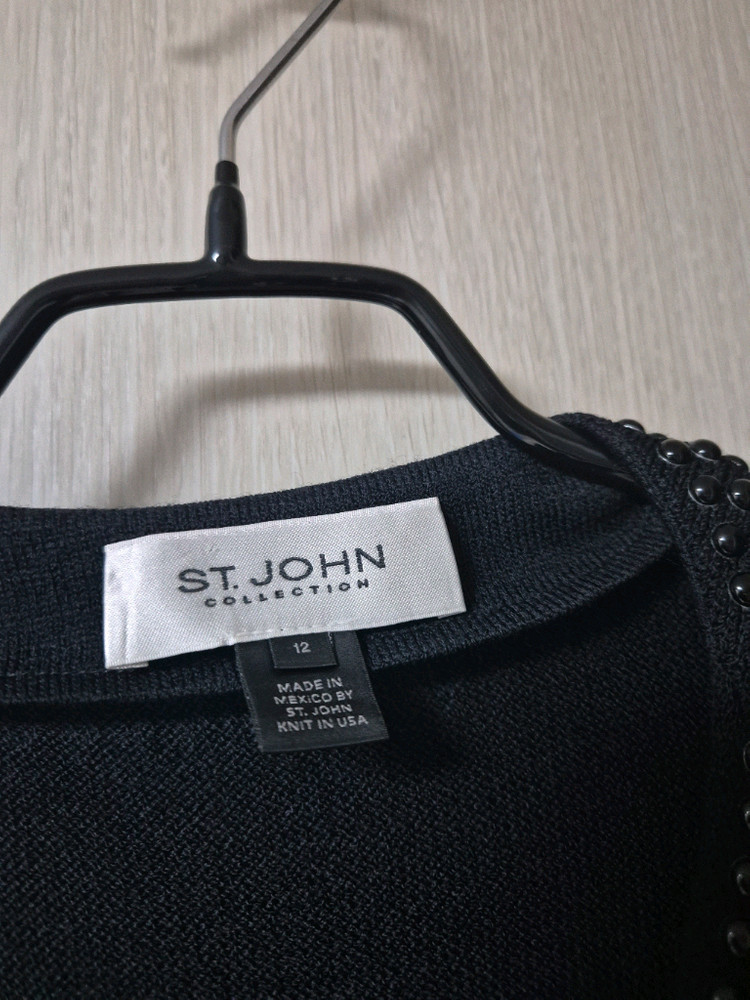 센존 St. John 스팽글 롱가디건 롱자켓 12 센죤 컬렉션 이미지