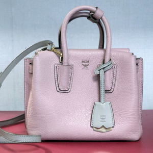 MCM 밀라 미니 토트백 라이트핑크 크로스백 이미지