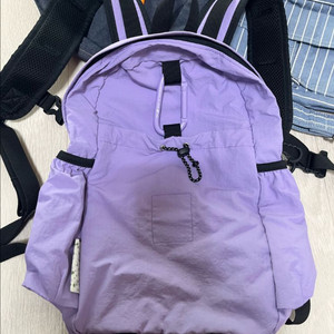 에메모가든 X 크로우캐년 한정 콜라보 백팩 라벤더 mmo 이미지