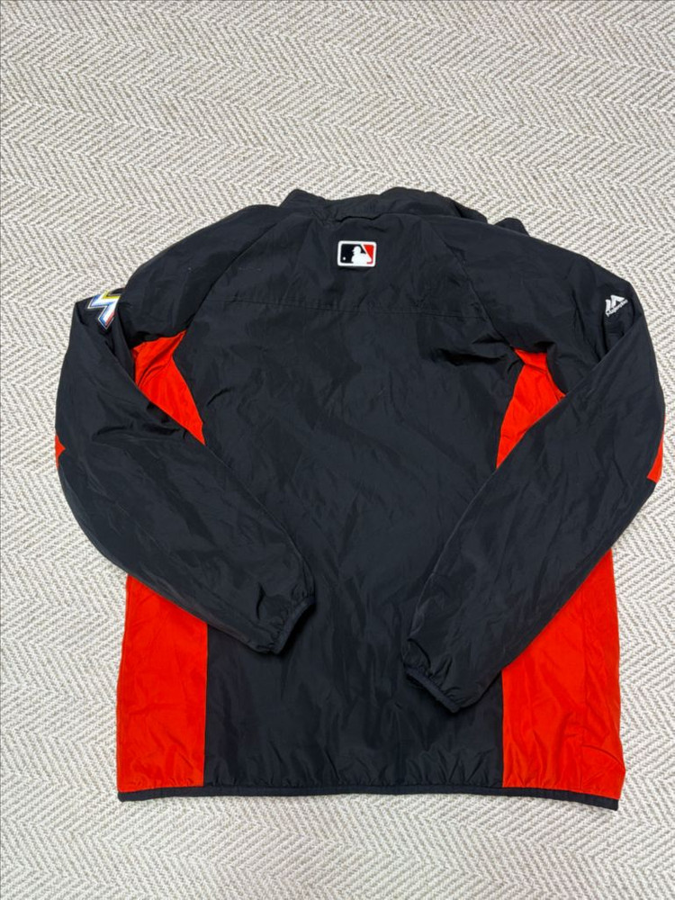 정품 마제스틱 MLB 마이애미 말린스 야구 점퍼 이미지