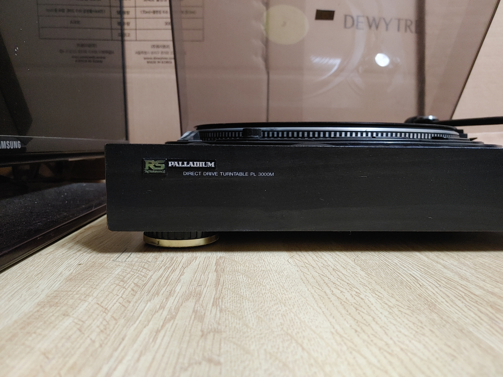 삼성 LP 턴테이블 PL 3000M (오디오 앰프 음향플레이어 이미지