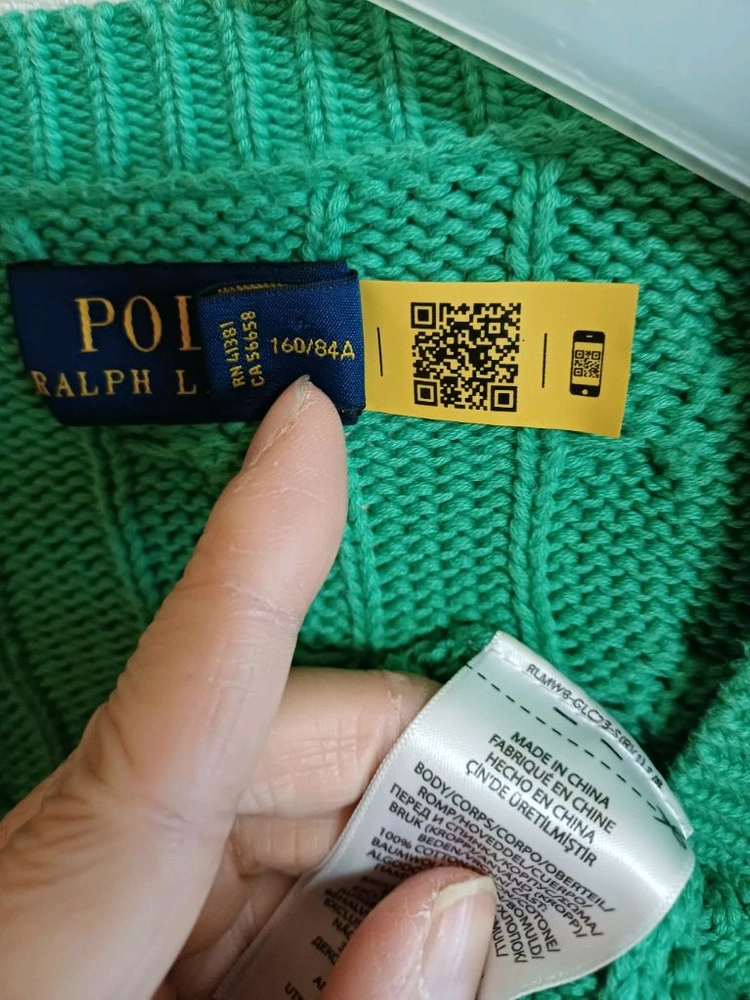 폴로 랄프로렌 꽈배기니트가디건 10만원에 판매합니다 이미지