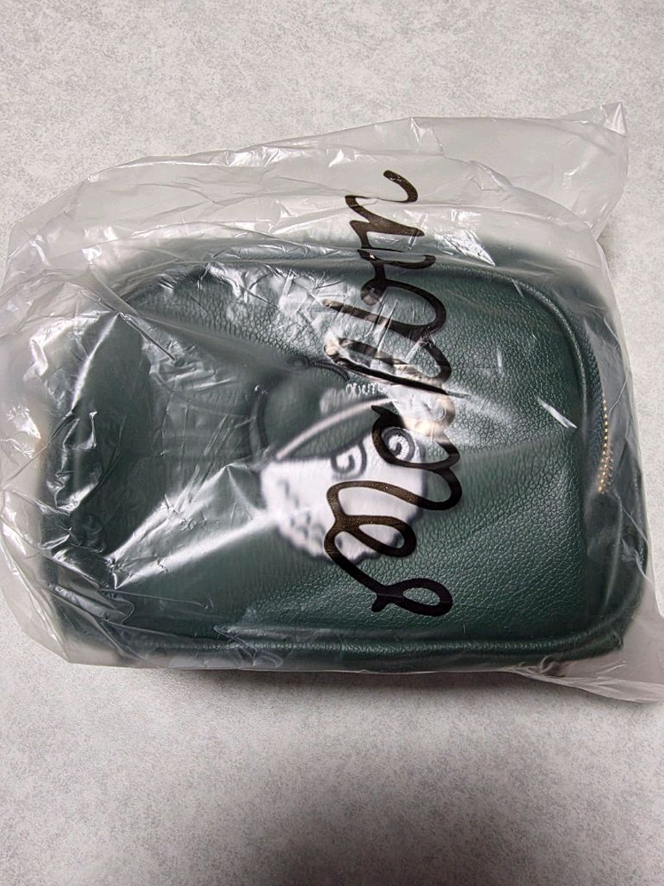 말본 핸드백 파우치 그린 그린, 브라운 2종 팝니다 골프가방 볼가방 큐브백 파우치 이미지