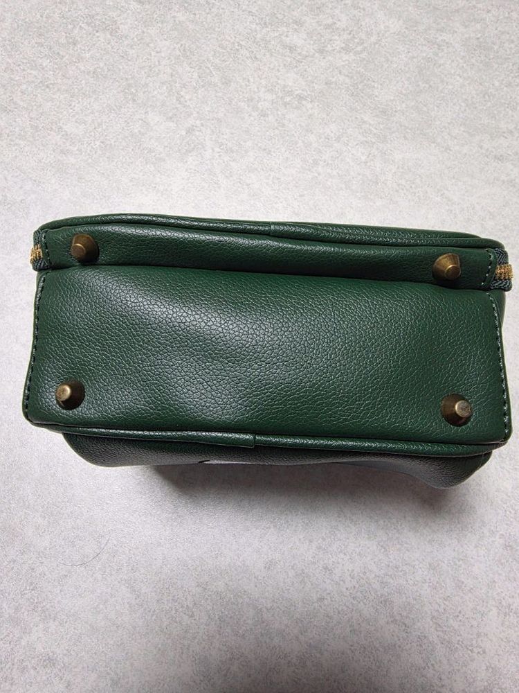 말본 핸드백 파우치 그린 그린, 브라운 2종 팝니다 골프가방 볼가방 큐브백 파우치 이미지