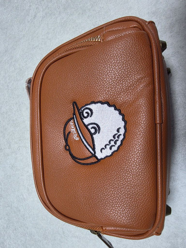 말본 핸드백 파우치 그린 그린, 브라운 2종 팝니다 골프가방 볼가방 큐브백 파우치 이미지