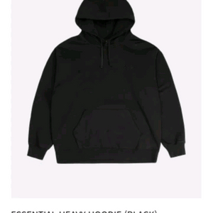 디월트 ESSENTIAL HEAVY 후드티 블랙 이미지