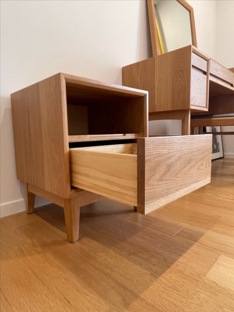 카레클린트 원목 오크 협탁 판매합니다 이미지