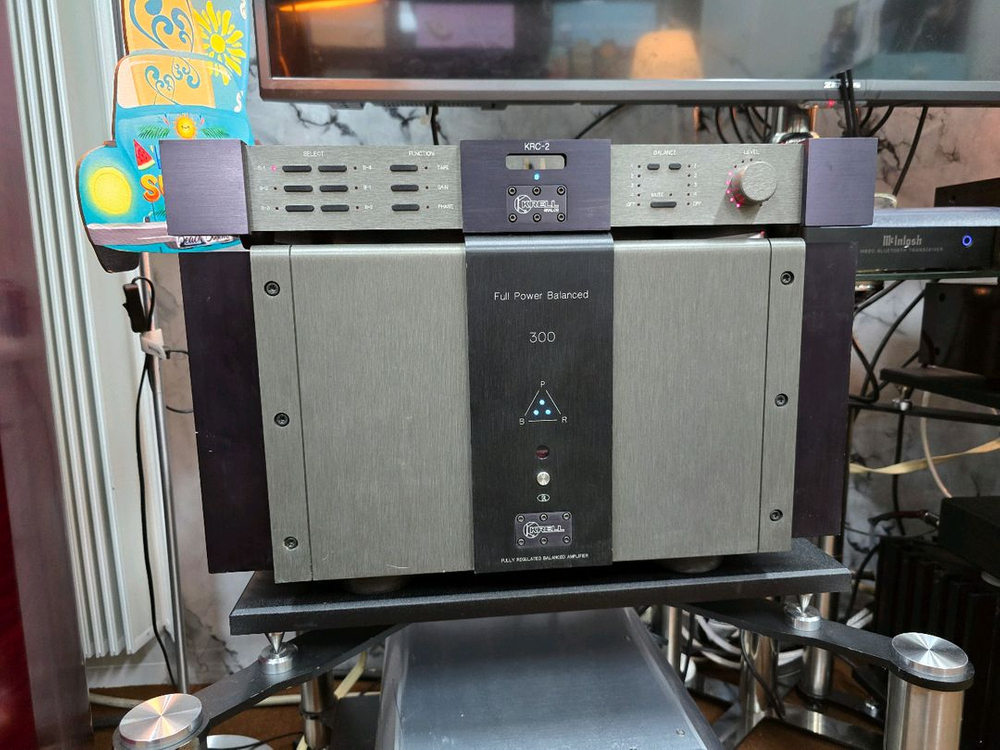 하이엔드 크렐 KRELL 300 파워 KRC-2 프리엠프 리모콘 포함 이미지
