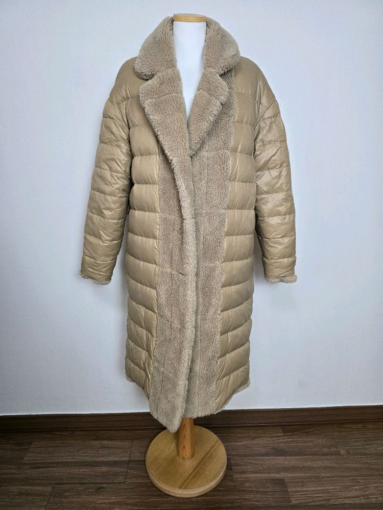 [정품] 몽클레어 리버시블 2중 롱 패딩 코트 1 이미지