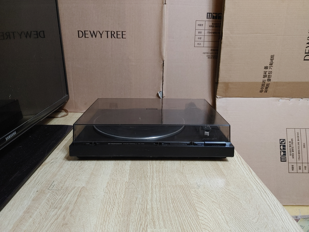 파이오니아 LP 턴테이블 PL 335 (오디오 앰프 이미지