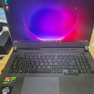 아수스 g17 RTX4060 게이밍 노트북 이미지