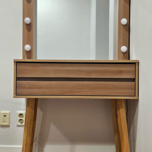 삼익가구 LED조명 화장대 세트 이미지