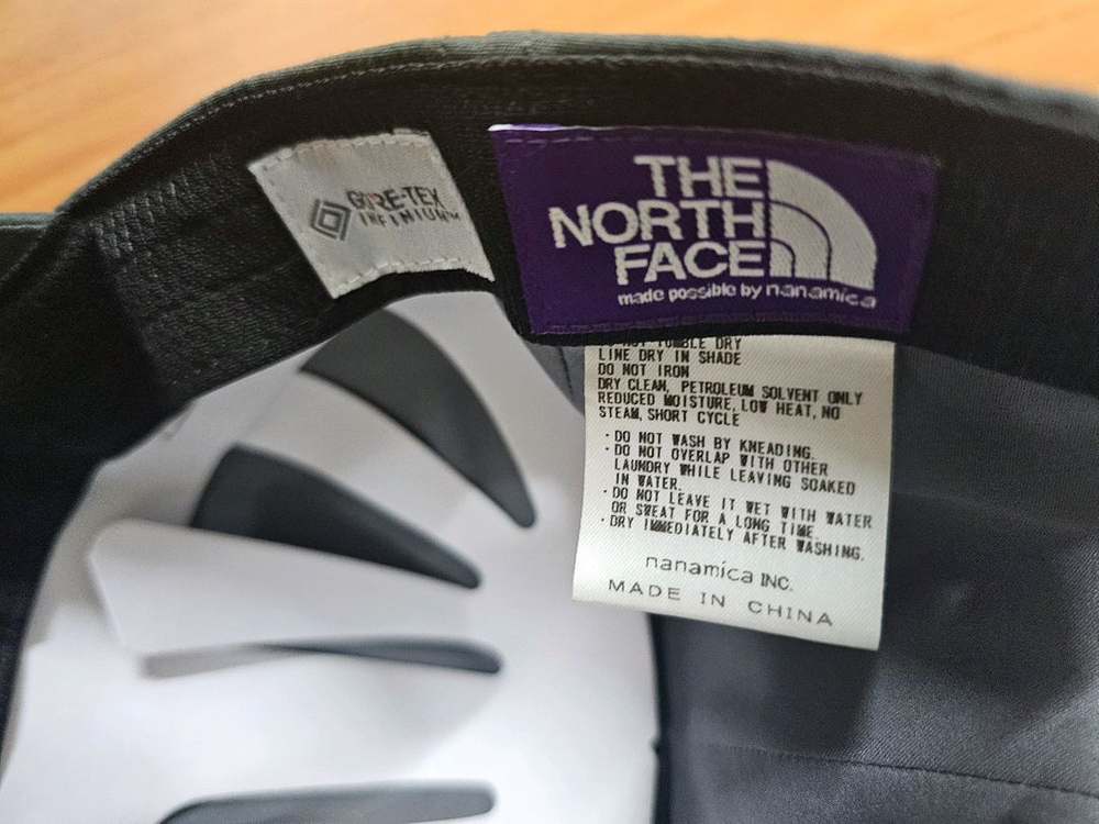 노스페이스 퍼플라벨 고어텍스 볼캡 그레이 이미지