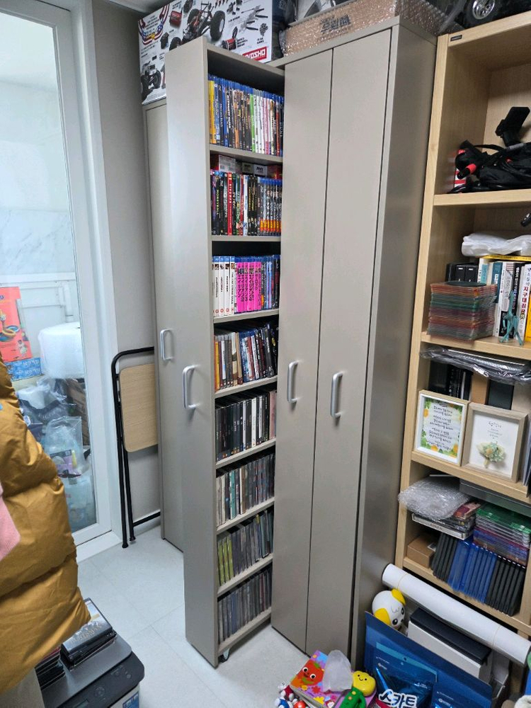 상일리베가구 만화책장 블루레이 DVD 수납장 이미지