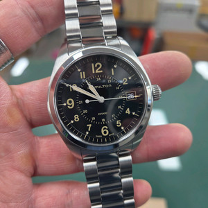 해밀턴 카키필드 쿼츠 이미지