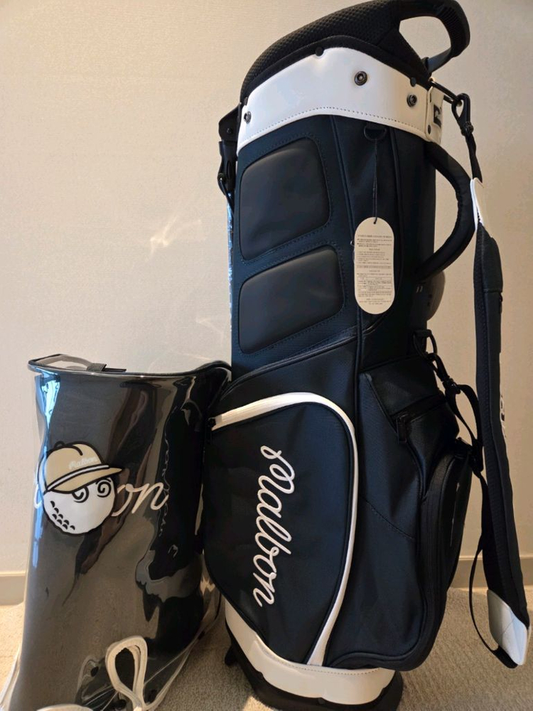 국내당일발송 말본골프백 캐디백 보스턴백 세트 그린 이미지