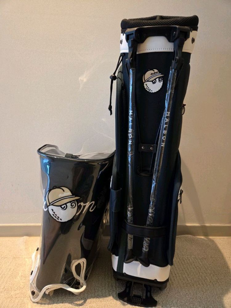 국내당일발송 말본골프백 캐디백 보스턴백 세트 그린 이미지