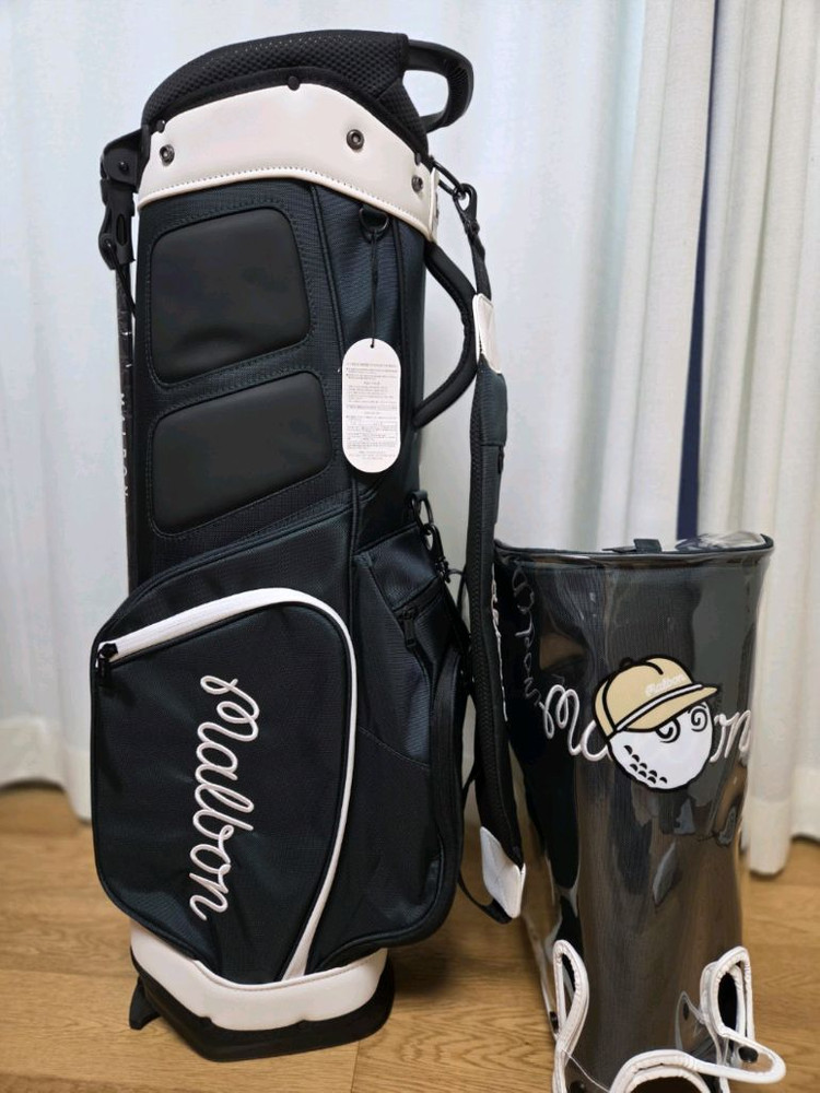 국내당일발송 말본골프백 캐디백 보스턴백 세트 그린 이미지
