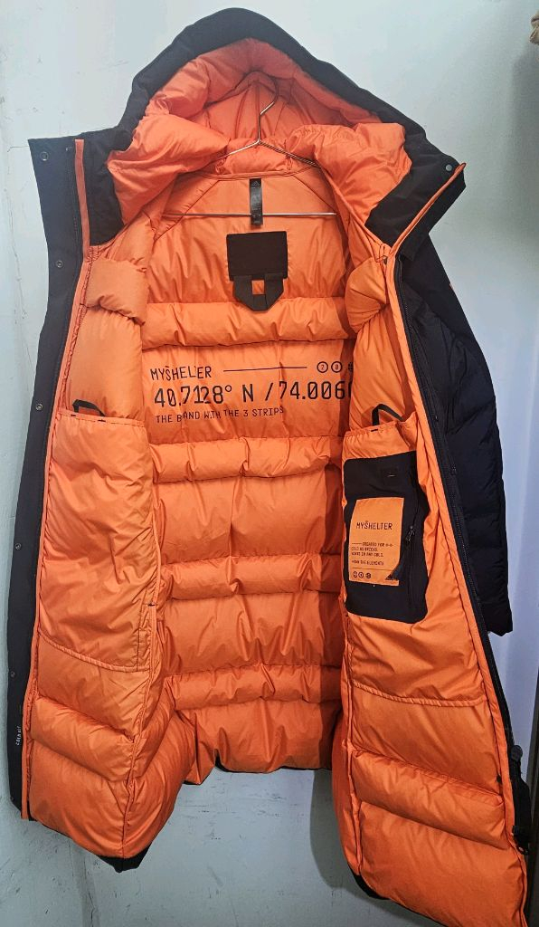 아디다스 마이쉘터 롱패딩 남녀공용 주니어의류 160/84A XS 이미지