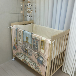 아기침대 소브 원목침대 새상품급 이미지