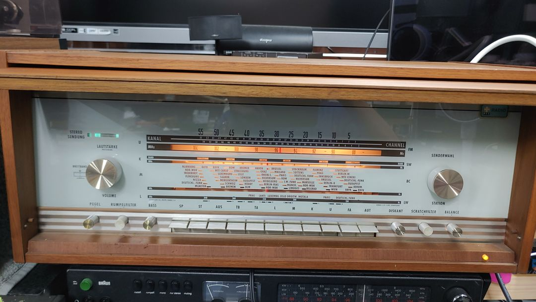 loewe opta 진공관라디오 앰프& LO 40알리코 이미지