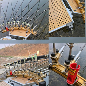 우경 받침틀 12.10.6단 낚시대 용품 풀세트 이미지