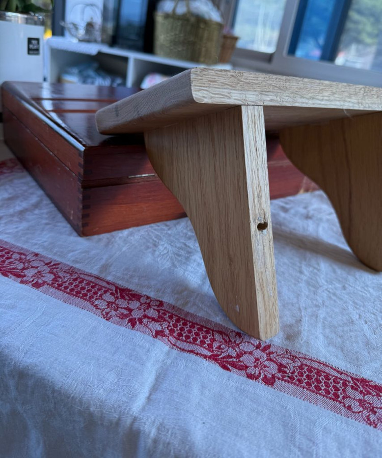 영국 빈티지 우드 벽선반 / 미니 선반 이미지