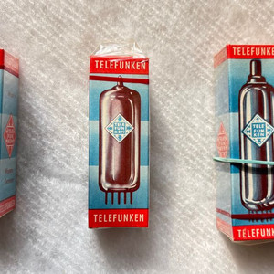 Telefunken텔레푼켄. 미개봉 3종(ECC81, ECF802, EL84) 판매 이미지