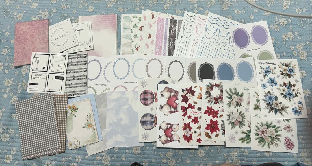 친절한윰윰스토어, 이파랑, 디아리움 등등 국내 브랜드 감티지다꾸 처분 이미지