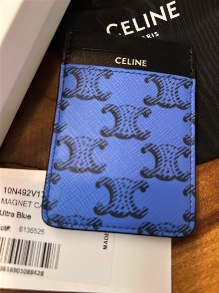 셀린느 마그넷 카드지갑 맥세이프 울트라 블루 10N492V17 07QI 이미지