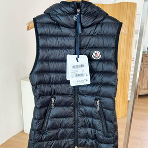 몽클레어 글리코스 패딩조끼 후드 0사이즈 L10931 A00098597YG 999 이미지