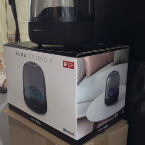 삼성 하만카돈 오라스튜디오4 블루투스 스피커 블랙 이미지