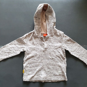 에뜨와 아기 영유아 후드티 100 그레이 이미지