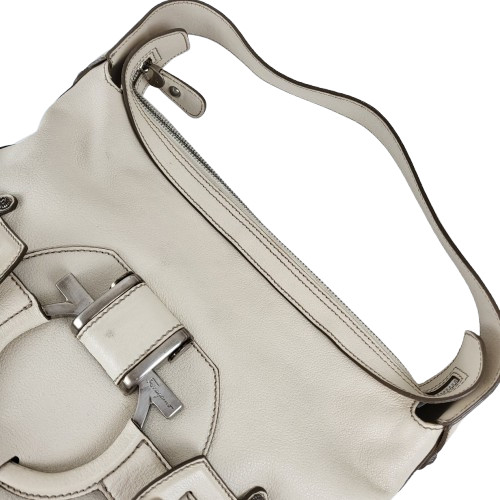 정품 페라가모 간치니 벨티드 가죽 숄더백 이미지