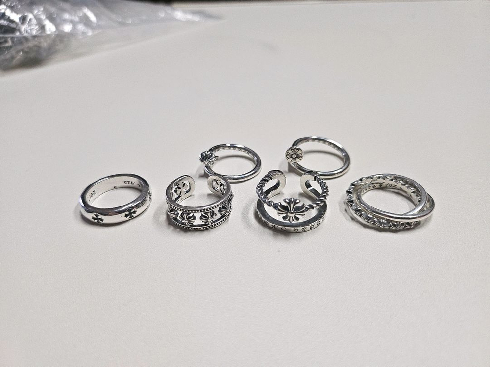 크롬하츠 순은925 반지 팔찌 목걸이 귀걸이 정리 이미지