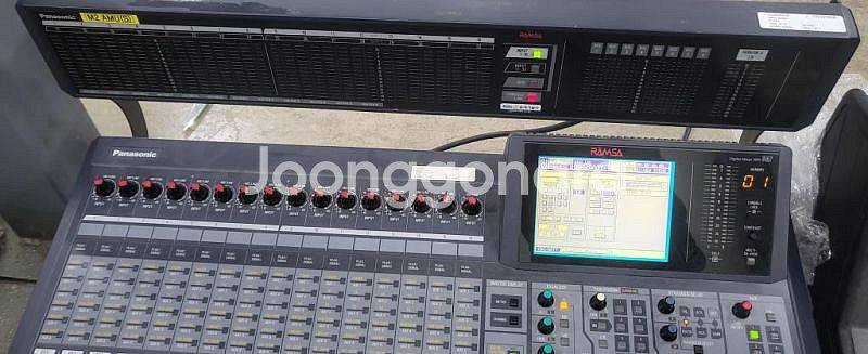 Panasonic ramsa wr-da7 오디오 믹싱 콘솔 이미지