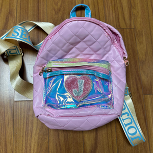 시크릿 쥬쥬 핑크 퀼팅 미니 백팩 이미지