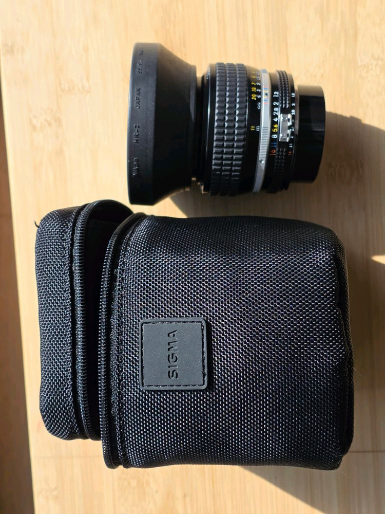 시그마SA 마운트로 개조된 니콘 50mm f1.2 AI-S 수동렌즈 이미지