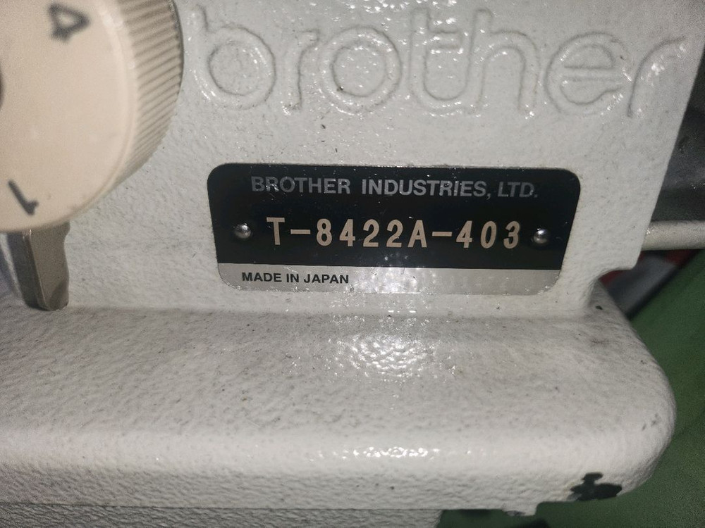 브라더 쌍침 무소음 직결 모터 자동 사절 자동 급유 미싱 이미지