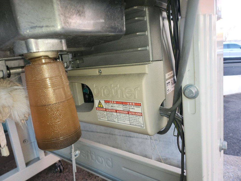 브라더 쌍침 무소음 직결 모터 자동 사절 자동 급유 미싱 이미지