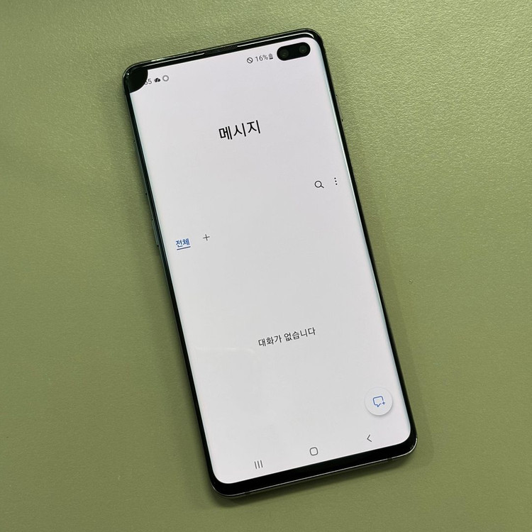 (대용량) 갤럭시S10플러스 블랙색상 512용량 미파손 무잔상 서브용 배달용 게임용 추천 이미지