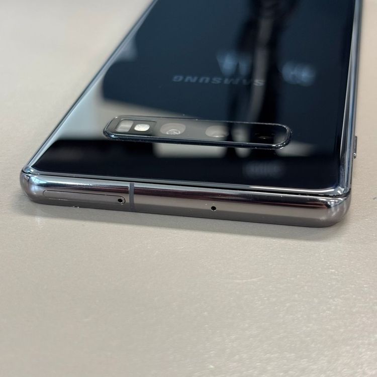 (대용량) 갤럭시S10플러스 블랙색상 512용량 미파손 무잔상 서브용 배달용 게임용 추천 이미지