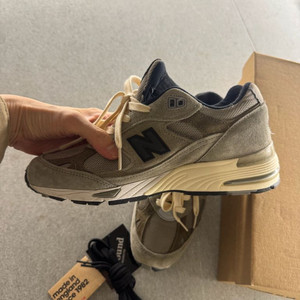 뉴발란스 jjjj자운드 991 메이드인 UK 그레이 245 이미지