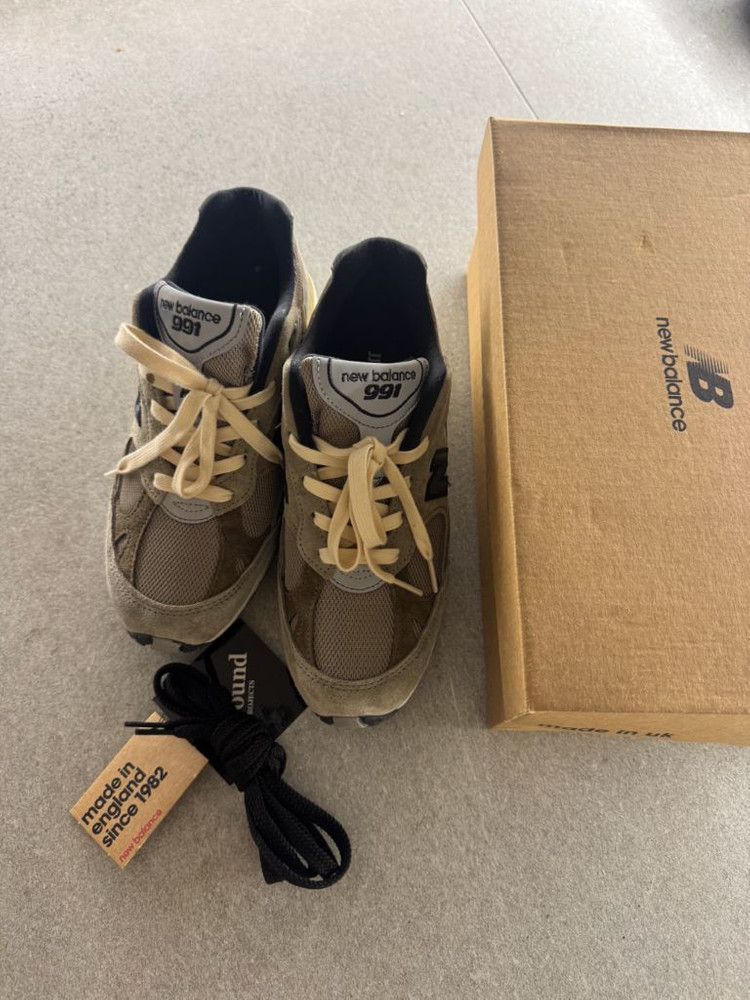 뉴발란스 jjjj자운드 991 메이드인 UK 그레이 245 이미지