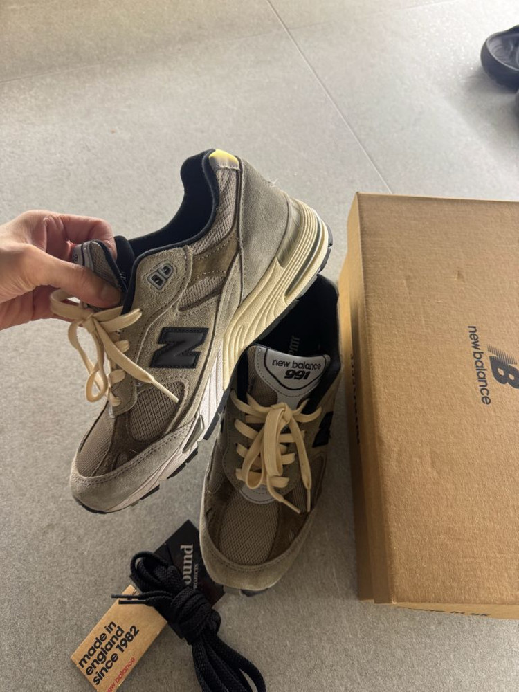 뉴발란스 jjjj자운드 991 메이드인 UK 그레이 245 이미지