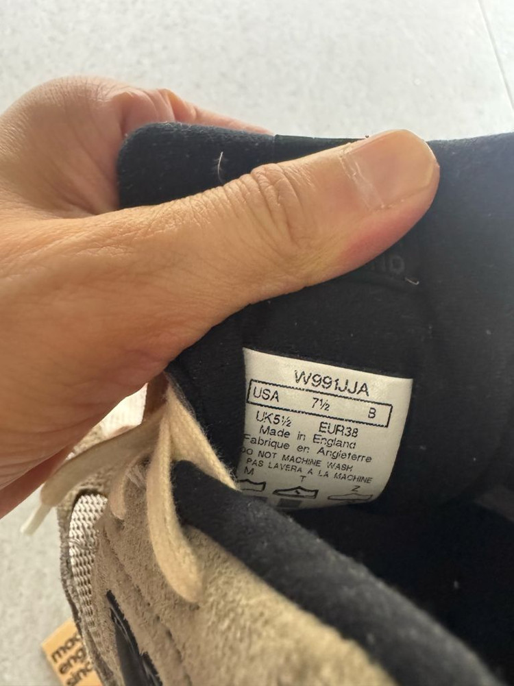 뉴발란스 jjjj자운드 991 메이드인 UK 그레이 245 이미지