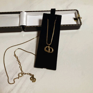 [S급/정품]디올 CD 로고 골드 목걸이 이미지