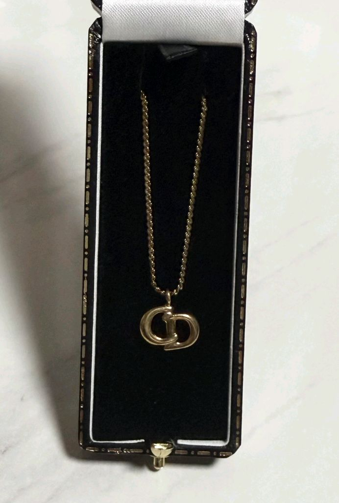 [S급/정품]디올 CD 로고 골드 목걸이 이미지